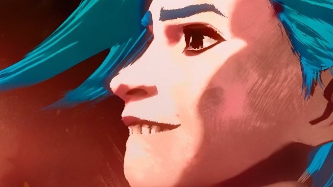 BISEXUALPOMNI's tweet photo. jinx and her iconic lip bite https://t.co/PHWu09LXgD