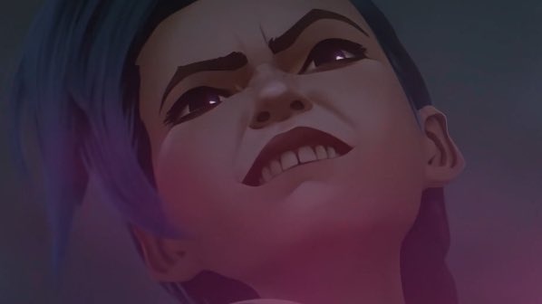 BISEXUALPOMNI's tweet photo. jinx and her iconic lip bite https://t.co/PHWu09LXgD