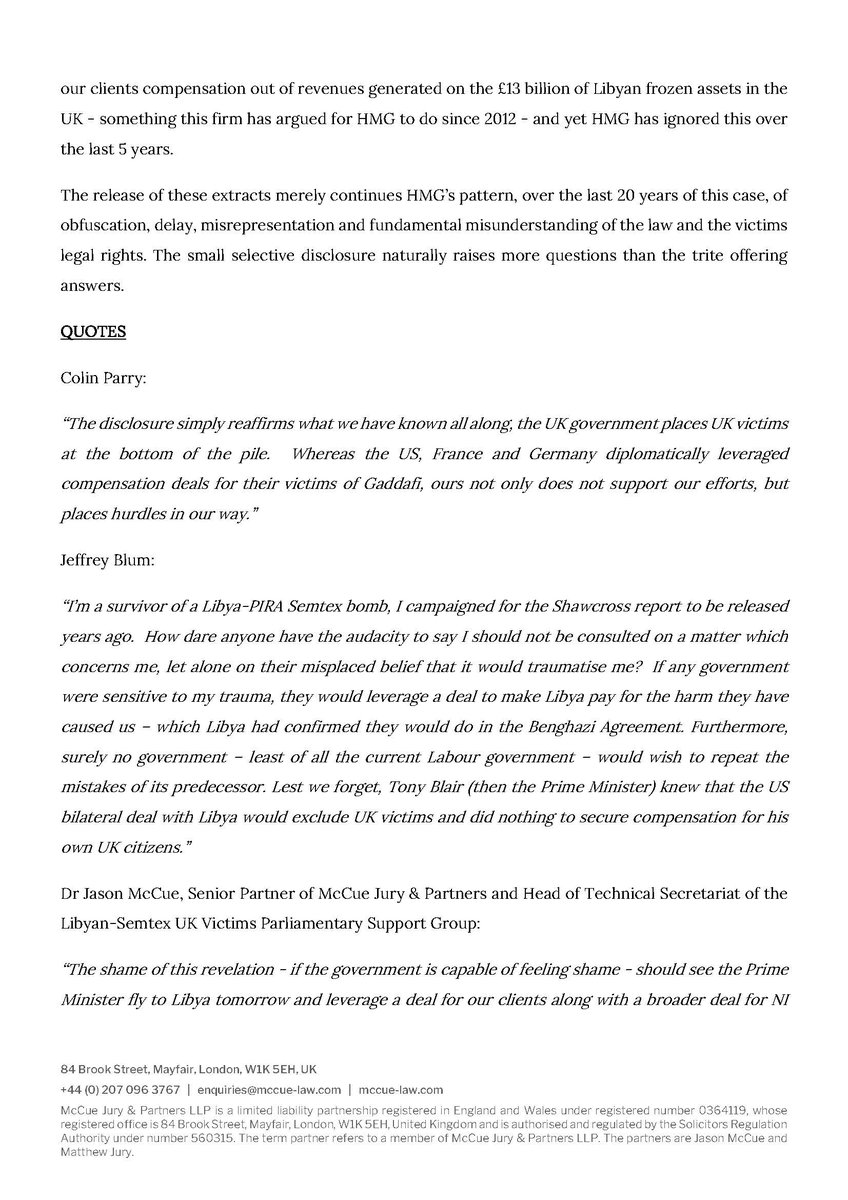 McCue Jury & Partners LLP tweet media