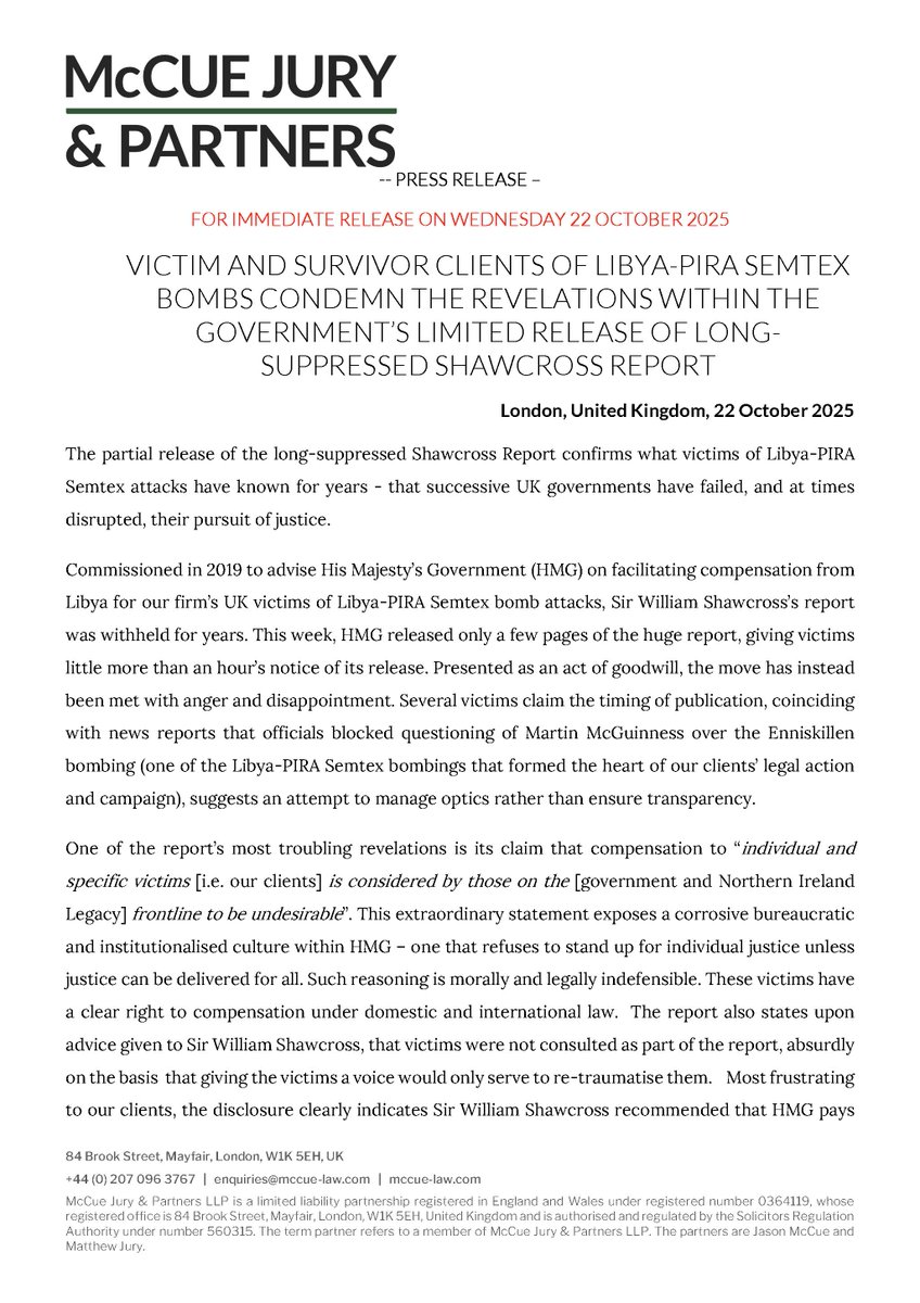 McCue Jury & Partners LLP tweet media