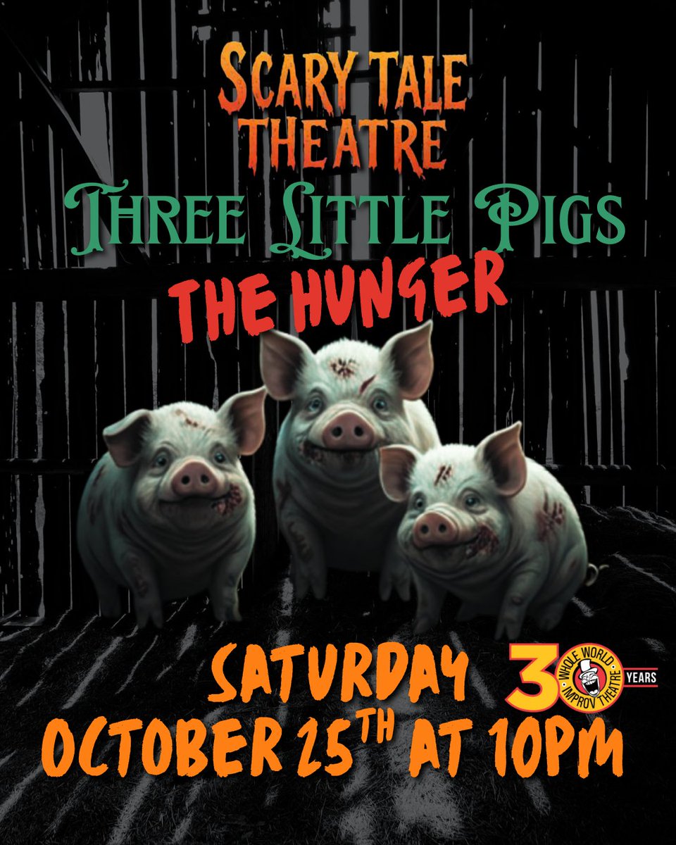 wwimprov's tweet image. 🐷 Laugh ‘Til You Squeal #HuffPuffAndLaughter - mailchi.mp/b19d9611d626/l…