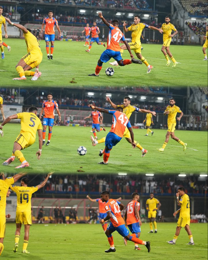 thepranaysingh's tweet image. A Moment for all the IFT Fans to Cherish Forever.

FT: Fc Goa 1-2 Al Nassr