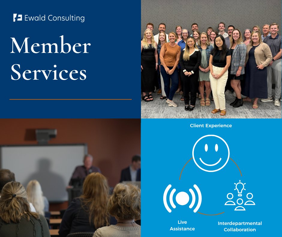 EwaldConsulting's tweet photo. Ewald Consulting is dedicated to helping clients reach their full potential to serve their members. 

Member Services include:
📞 Live phone answering
💻 Client correspondence (email/phone/mail)
👤 Executive Director admin support

Learn more:  https://t.co/6H5en0WDbv https://t.co/2GpP3fgyCU
