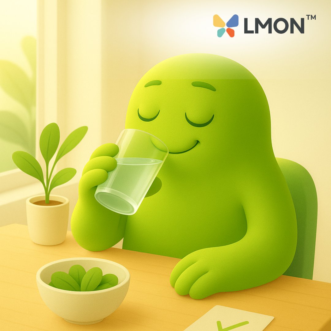A glass of water can shift your whole mood. LMON learned that the hard way - by once celebrating productivity, then mistaking dehydration for enlightenment. Tiny wins matter. Start small, stop early, call it enough.
👉 bit.ly/Join_LMON #tinywins #reset