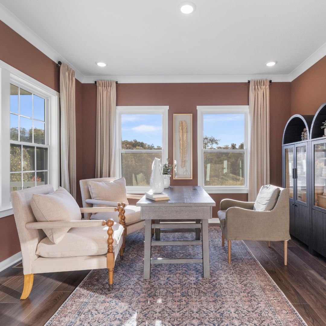 In this day and age, having a home office is essential for many homeowners 🖥️

When building your brand new home, consider how a flex space can add value to your living experience! 

💡 What are your work from home non-negotiables? buff.ly/joUfOgE
