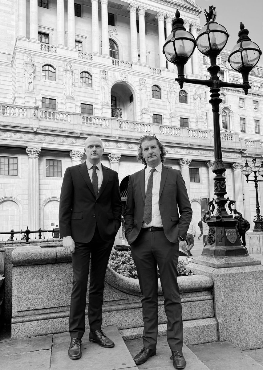 StephenFlynnSNP's tweet image. Leaving the Bank of England today with @DaveDooganSNP after meeting with Andrew Bailey.

We discussed the state of the UK economy, independence for Scotland, quantitative tightening and the impact of Brexit.