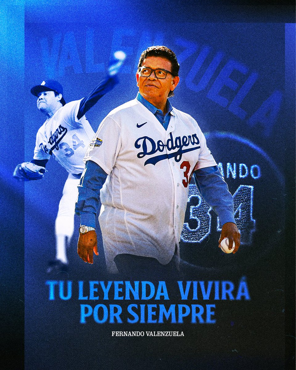 Recordamos a la leyenda mexicana a un año de su partida. Fernando Valenzuela siempre presente.