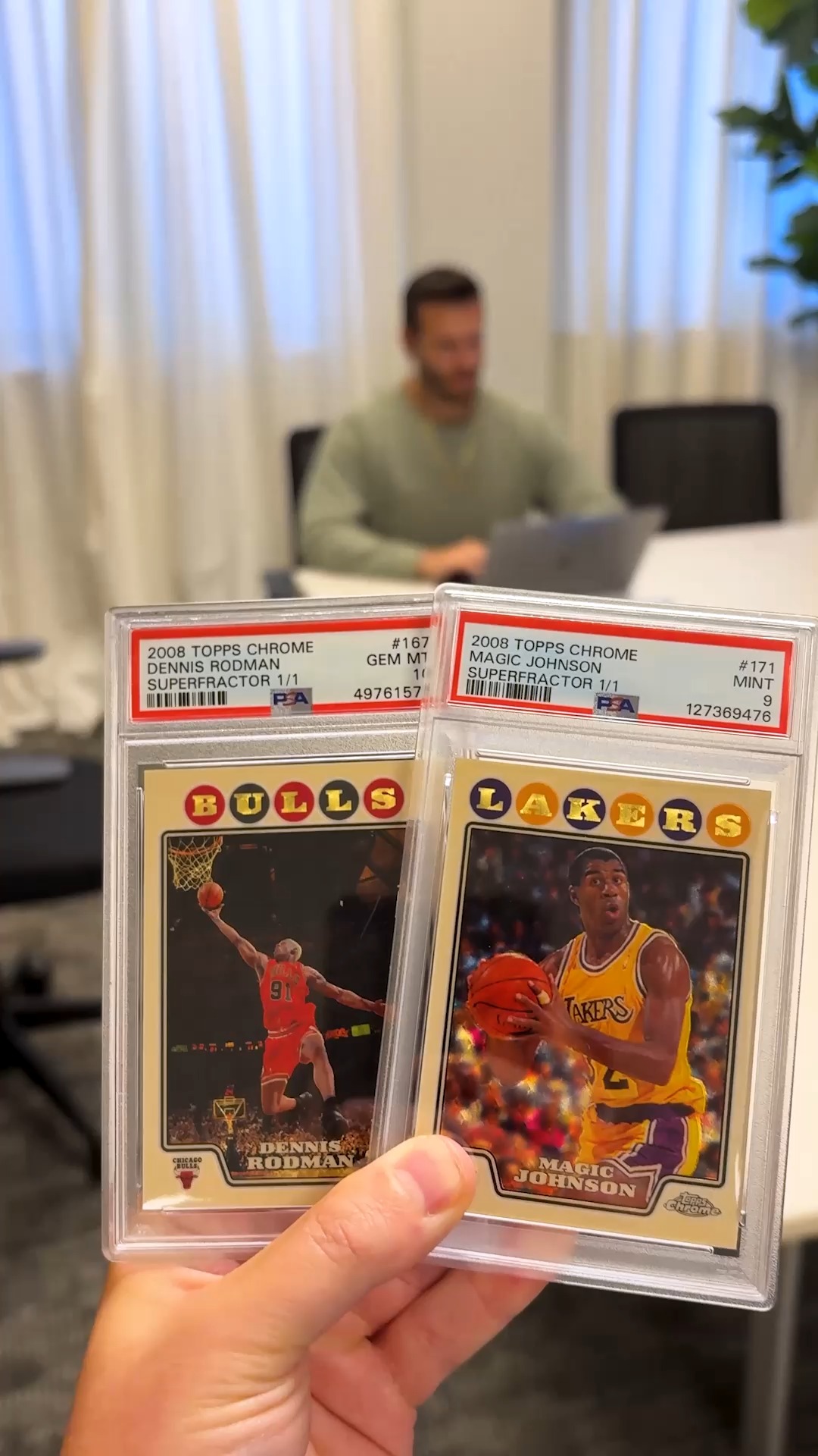 【Magic Johnson】PSA10 Express Lane Gold Goldin on X: 