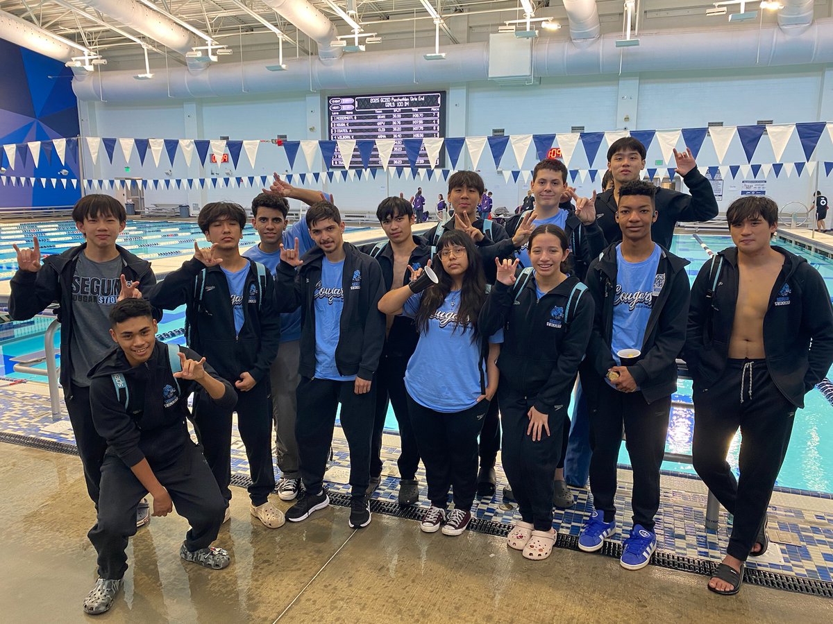 Congratulations to our Swimming Cougars for leading the charge for the #SEGUINNATION Athletic Academic Cup for the 1st six weeks! Great Job <a href="/SeguinSwimming/">Seguin Swimming Nation</a> !!!!🏊🏊‍♀️🐾🎊🎉👊🏾 <a href="/blin_jr/">Billy Linson Jr</a> <a href="/AISD_ATH/">Arlington ISD Athletics</a> <a href="/JuanSeguinHS/">Juan Seguin HS</a> <a href="/Seguin_cougars/">Seguin athletics</a>