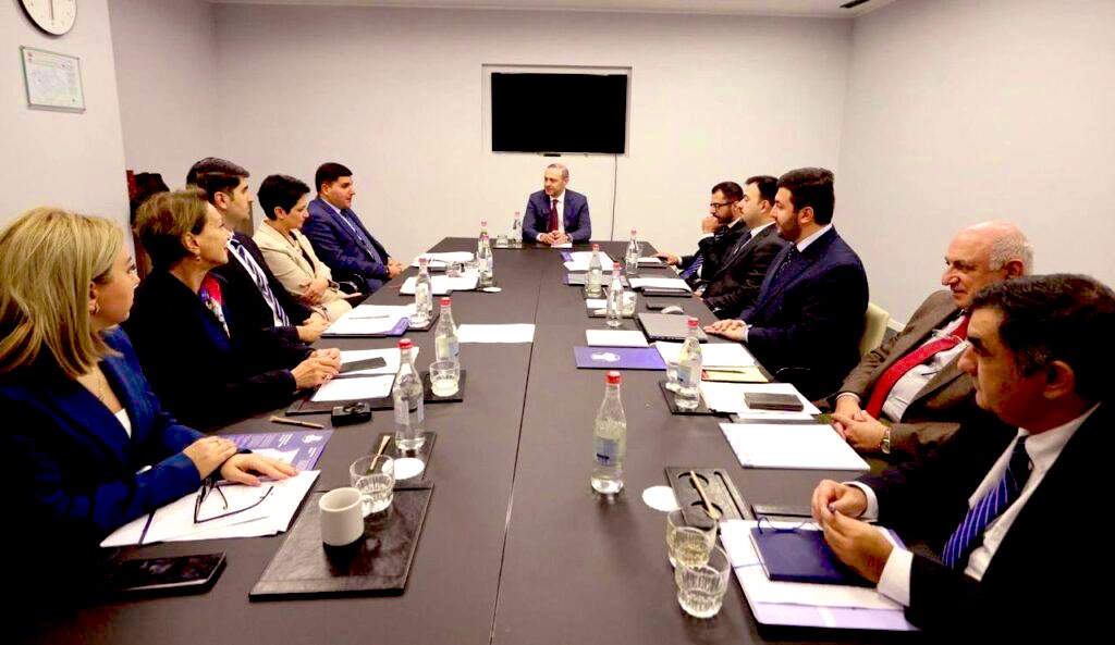 NasimiAghayev's tweet photo. Encouraging to hear good news re 🇦🇿🇦🇲 reconciliation almost on a daily basis now: As part of confidence-building measures supported by both governments, Azerbaijani experts have arrived in Armenia to hold discussions with their counterparts, aimed at advancing the peace agenda. https://t.co/6MRiTFJwNu