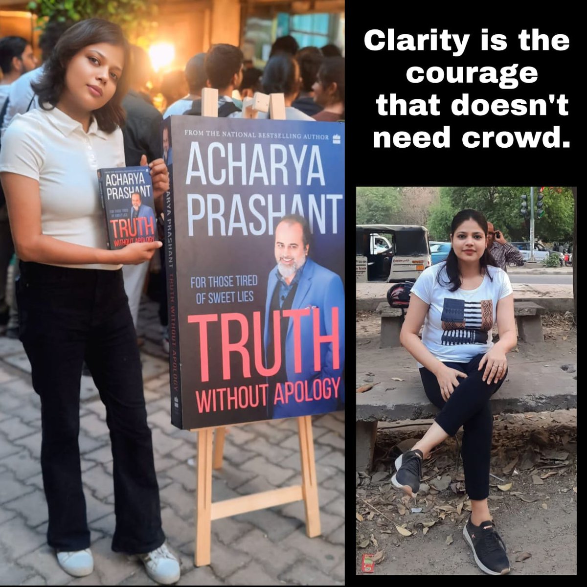 GargPracheta's tweet image. Truth Without Apology (TWA) = स्पष्टता 😇
स्पष्टता के बिना जीवन व्यर्थ है — और TWA वही सबसे अहम काम करती है,
यह हमें स्पष्टता प्रदान करती है। 🪔
#TWA_TopsAmazon
#चाहिए_TWA
#AP_TWA_है_ज़रूरी