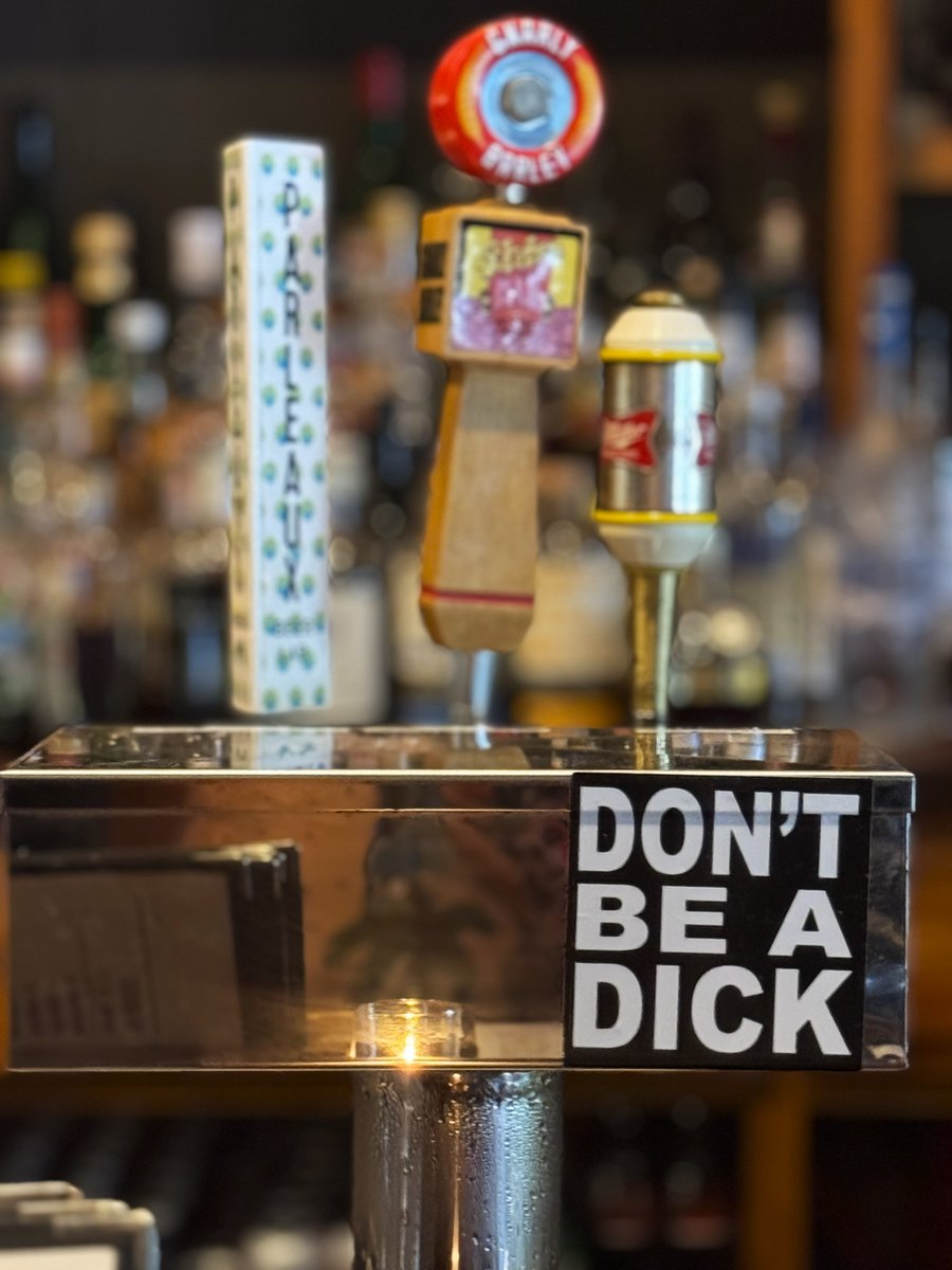 🍹 Today's Tipsy Tip! 🍻
Rule #1 of day drinking: Don’t be a dick. It's that simple.
Be kind, tip well, and don’t be that guy who forgets manners with his buzz. 😅 Good vibes only! Cheers to great stories and keeping it classy. ✨ #DrinkNice #GoodVibes #NODDC
