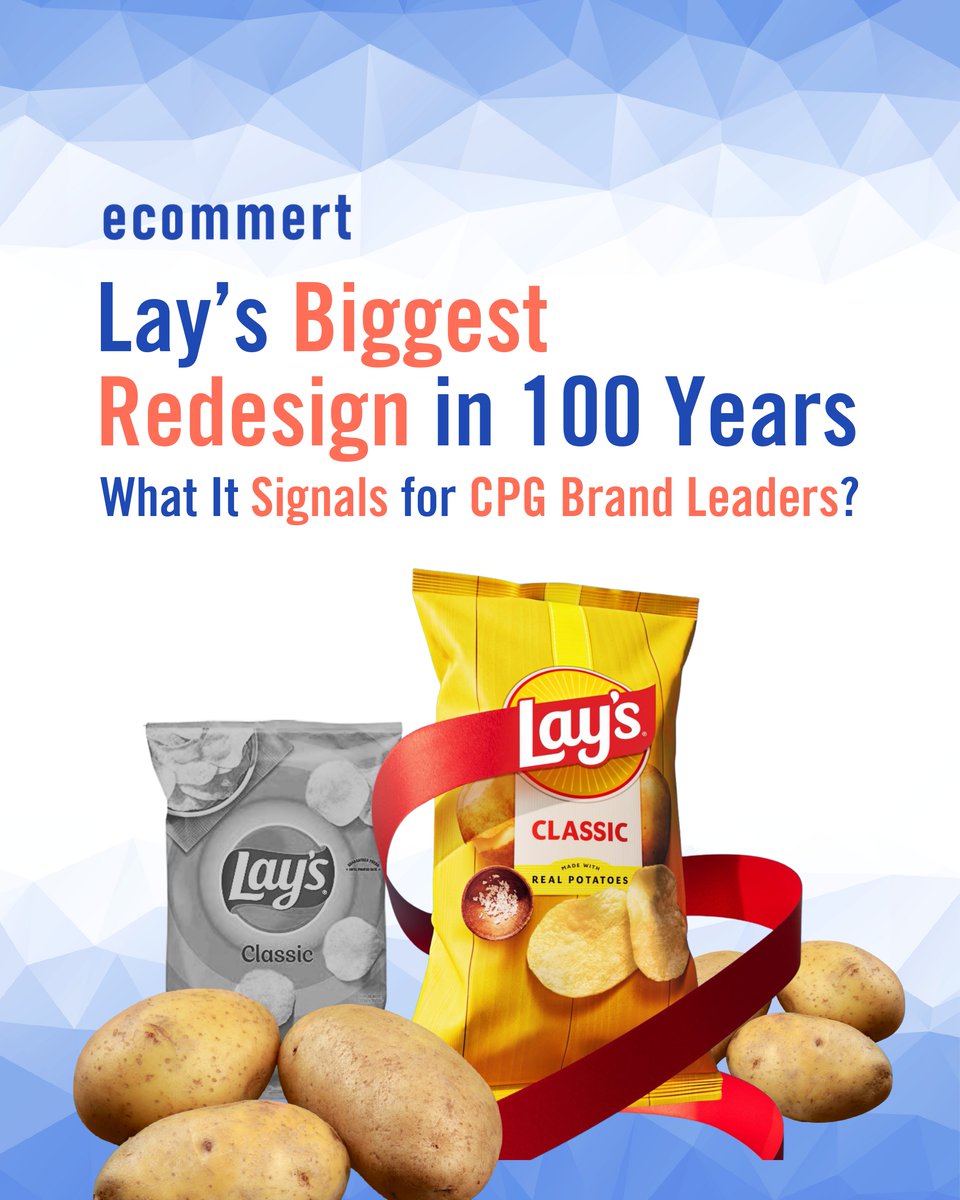 MertDP's tweet photo. 🚨 42% of Lay’s consumers don’t know chips are made from real potatoes. In 2025, it’s a healthy ingredient strategy trigger.

Lay’s has launched its biggest redesign in nearly 100 years, from farm-forward packaging to reformulations with olive oil (−50% fat) and avocado oil (reduced-fat Kettle line).

And it’s not just U.S. core SKUs.
🌎 Walkers (UK), Sabritas (Mexico), Margarita (Colombia), and Asia-Pacific variants are rolling out clean-label upgrades too.

The clean-label race is industry-wide where General Mills, Kraft Heinz, Nestlé, and Kellogg Company’s have all made similar commitments in response to more and more consumers are demanding transparency, while regulators are cracking down on artificial ingredients.

And brands are rewriting the rules of trust.

This 10-slide breakdown covers:
✅ Why Lay’s is going clean-label
✅ How PepsiCo is reshaping trust through farmers
✅ What CPG brands should do now

👉 If you lead a brand in food, beverage, or retail media, this shift is already in motion.
