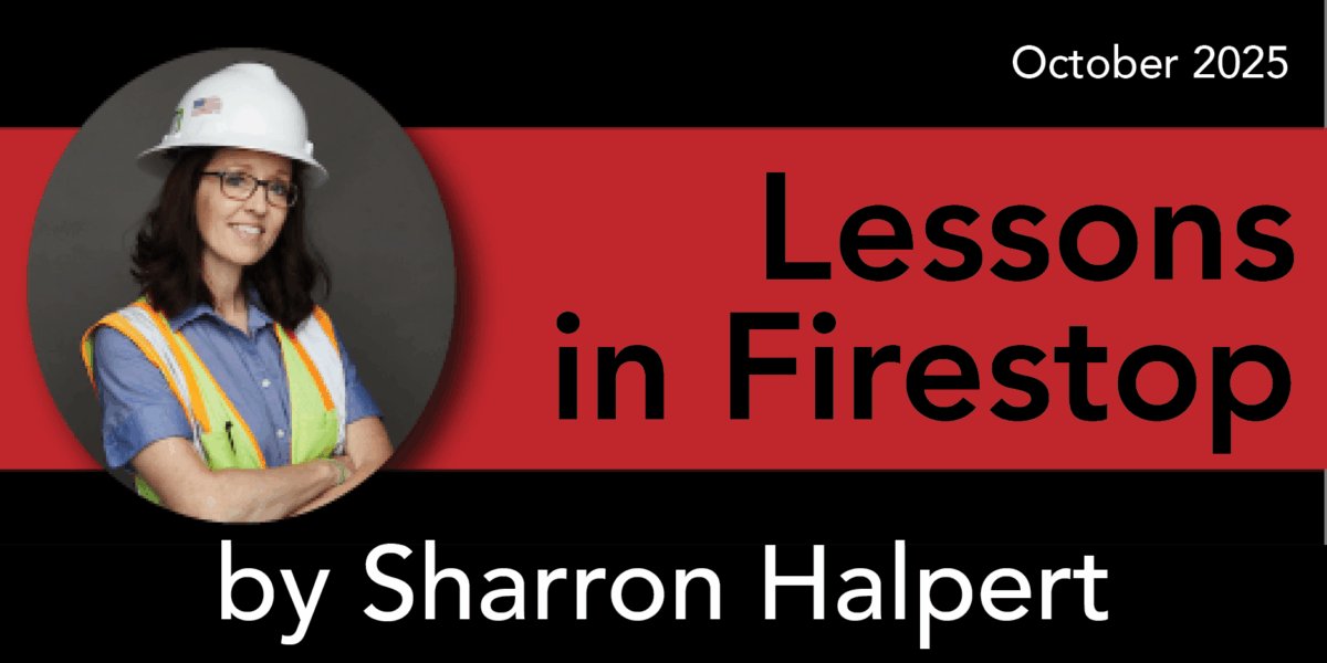 Have you ever heard of tuck-in firestop systems? Our "Lessons in Firestop" columnist thinks they are a game-changer when it comes to firestopping plastic pipe penetrations. Why? Find out in her latest column on <a href="/aspepipeline/">aspepipeline</a> ➡️ aspe.org/pipeline/octob…