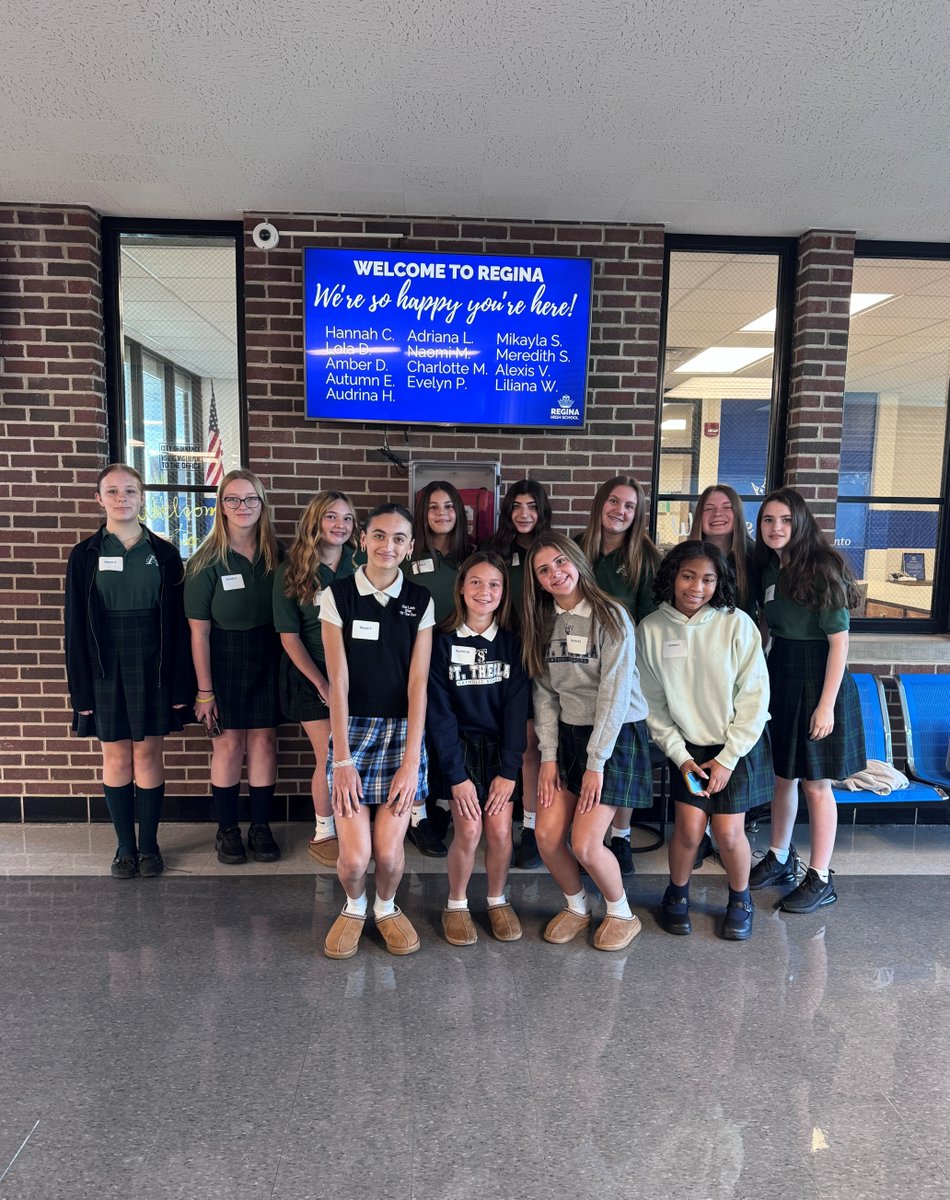ReginaWarrenMI's tweet photo. Our recent #ShadowDays have been full of #Saddlelitespirit! 💙
We’ve welcomed students from St. Mary Royal Oak, St. Anne, Star of the Sea, Davis Jr. High, St. Thecla, St. Paul on the Lake, St. Mary Mt. Clemens, Immaculate Conception & Immanuel Lutheran over the past couple of weeks! 👑
📅 Dates are still available: https://t.co/TG02yYMFnS
#FutureSaddlelites #CatholicEducation