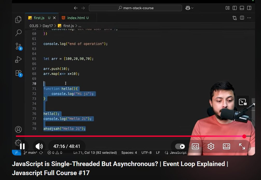 shivam999876's tweet image. 🌟 #Day31 of my #JavaScript journey with @rohit_negi9 🚀
Learned how JavaScript is Single-Threaded yet Asynchronous 🧠
Explored the Event Loop, Call Stack, Web APIs, and Callback Queue ⚙️
💡 JS handles async tasks smartly without blocking execution! ⚡
#100DaysOfCode #MERN