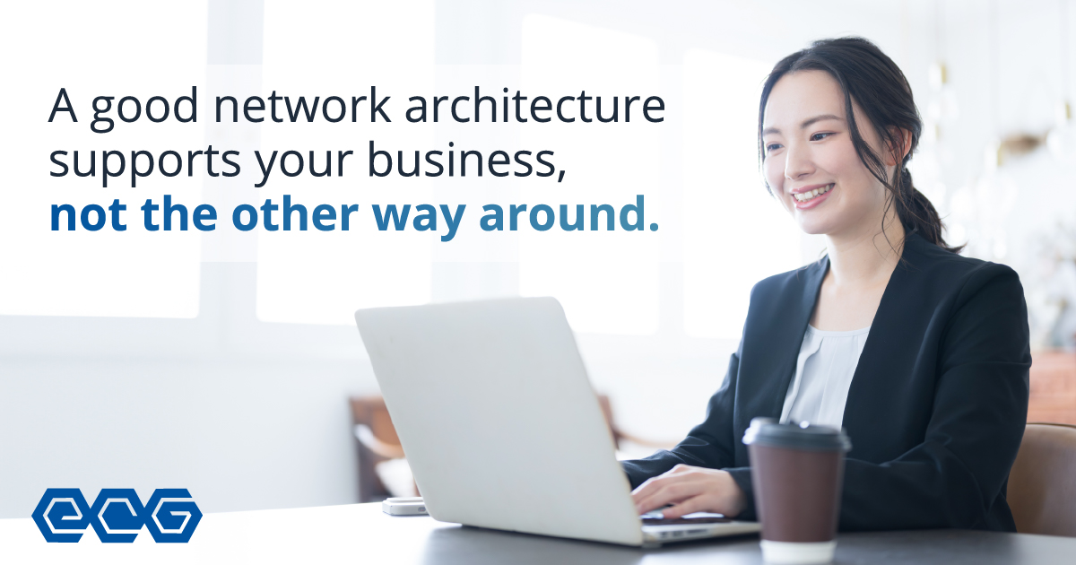 ECGdotCO's tweet image. Applications drive modern business operations, and your network should reflect that. Get tips for designing a network architecture that supports the tools your teams need in this blog: hubs.la/Q03Llfrb0
#ECG #Telecom #NetworkOptimization #VoiceNetwork #NetworkEngineering