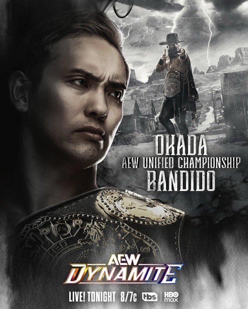 The Official poster for Okada vs. Bandido🔥🔥🔥🔥🔥