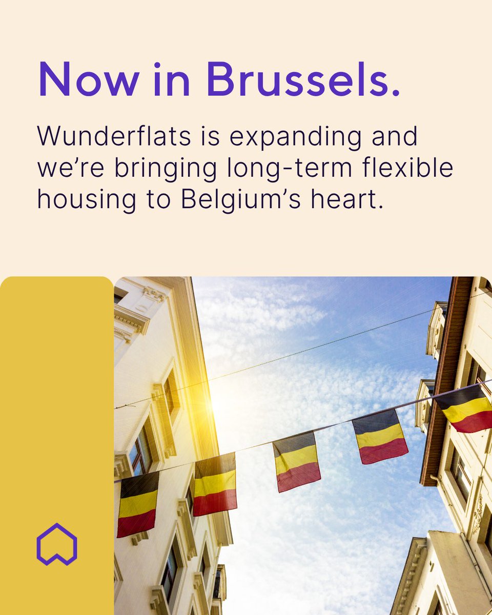 Brussels, we’re here 🇧🇪

Wunderflats is now live in Belgium’s vibrant capital!

Moving for work, study, or another new chapter? With fully furnished homes ready to rent, settling in is simple.

Start exploring Brussels and find your new home now: bit.ly/3LnXKCX