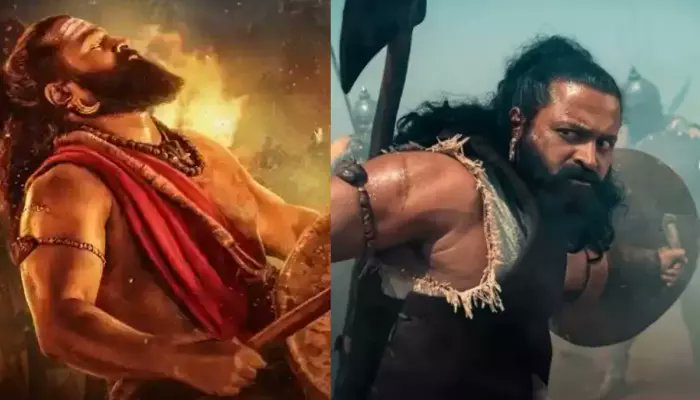 SheIsTheFire's tweet image. Watched #KantaraALegendChapter1 today. A fitting prequel to the original #Kantara . Rishabh Shetty is a living legend and we must not lose him to anything!  🙌🏽 The action sequences are superb and Berme looks super hot.🔥

What somewhat felt off was the heavy &apos;story&apos; element. It…