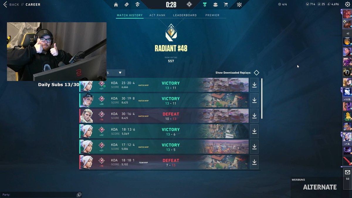 AdrianLFPS's tweet image. new act new Radiant 🤡