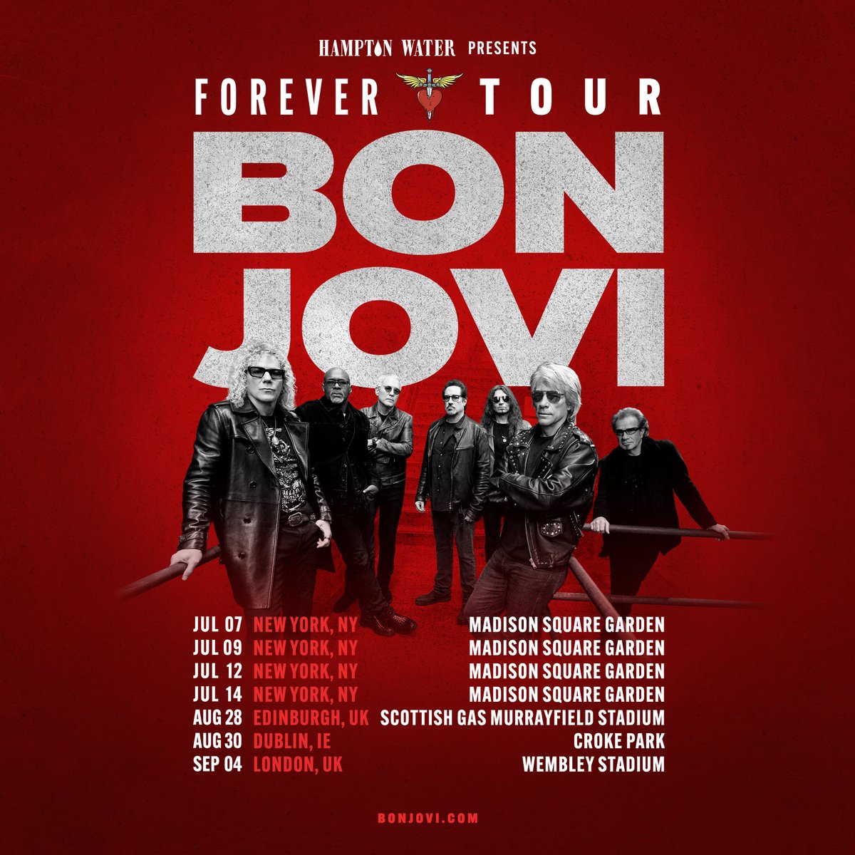 📢 <a href="/BonJovi/">Bon Jovi</a> announce huge 2026 stadium shows!

🎟️ #GigTickets on sale Friday 31 October at 9am. ow.ly/K9Wc50Xgpj1