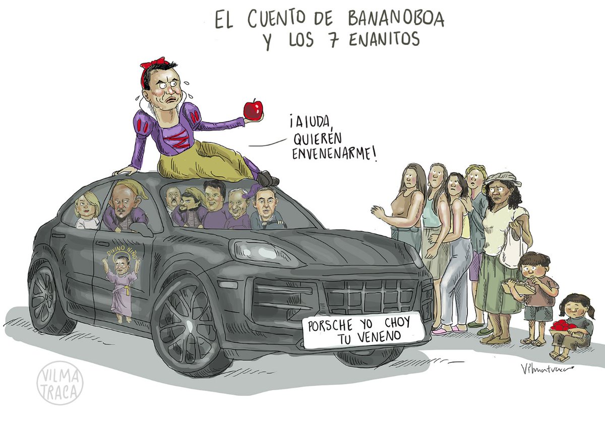 #Veneno #CartonNoboa #Ecuador #Vilmatraca