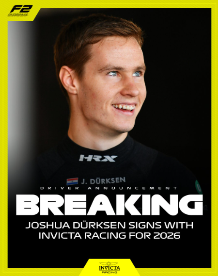 estendenciapy1's tweet photo. "JOSHUA DUERKSEN"

Porque el Goat acaba de confirmar que estará en la Escudería Invicta Racing desde el 2026, miralo vos al loquito del volante, nos vino baitendo toda la semana y resulta ser cierto..... https://t.co/W3Nvjx7IOG