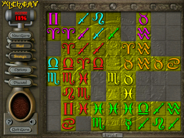 lrrnlay's tweet photo. @oshio_heihachir 說起來，我很多年都很迷一款單機遊戲《Alchemy》，圖中這些符號我能認的不多，應該是多種書寫系統來源，能肯定的是完全不代表其原來的意義） https://t.co/SgMHKNvpBD