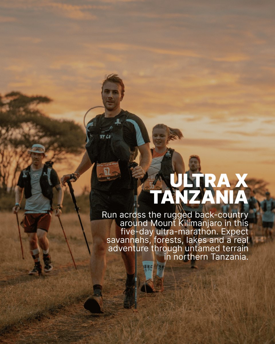 ahotu's tweet photo. When is trail running best for you? 
Sand beneath your feet, mountain air in your lungs, and endless trails through the wild  – there’s nothing quite like it ⭐

#OmanDesertMarathon #UltraXTanzania #PokharaUltra https://t.co/DdbIAnW6s5