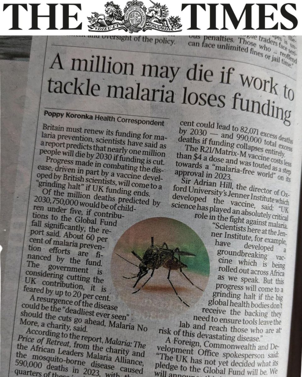 Malaria No More UK tweet media