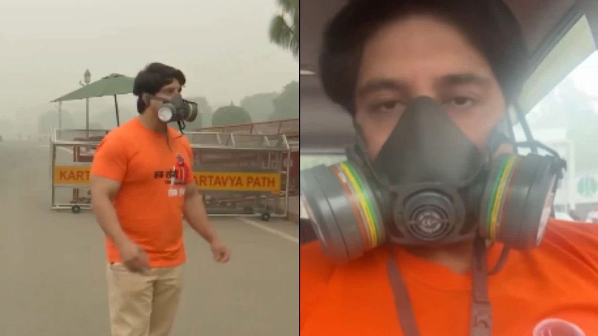 TrilokMothiya's tweet photo. BJP ने एक साथ AQI और IQ की आहुति दे दी। 4 लाख हेक्टेयर से ज़्यादा फसल डूब गई इस बार पंजाब की त्रासदी में। लेकिन किसानों को बदनाम करने का प्रोपेगंडा चालू है। 350 AQI में गहने पहनकर फोटो खिंचवाने पहुंच जाते थे, अब 2000 + AQI में घर के अंदर 4 एयर प्यूरीफायर लगाकर ट्विटर पर बैठे हैं। https://t.co/1jC4pnl1iU