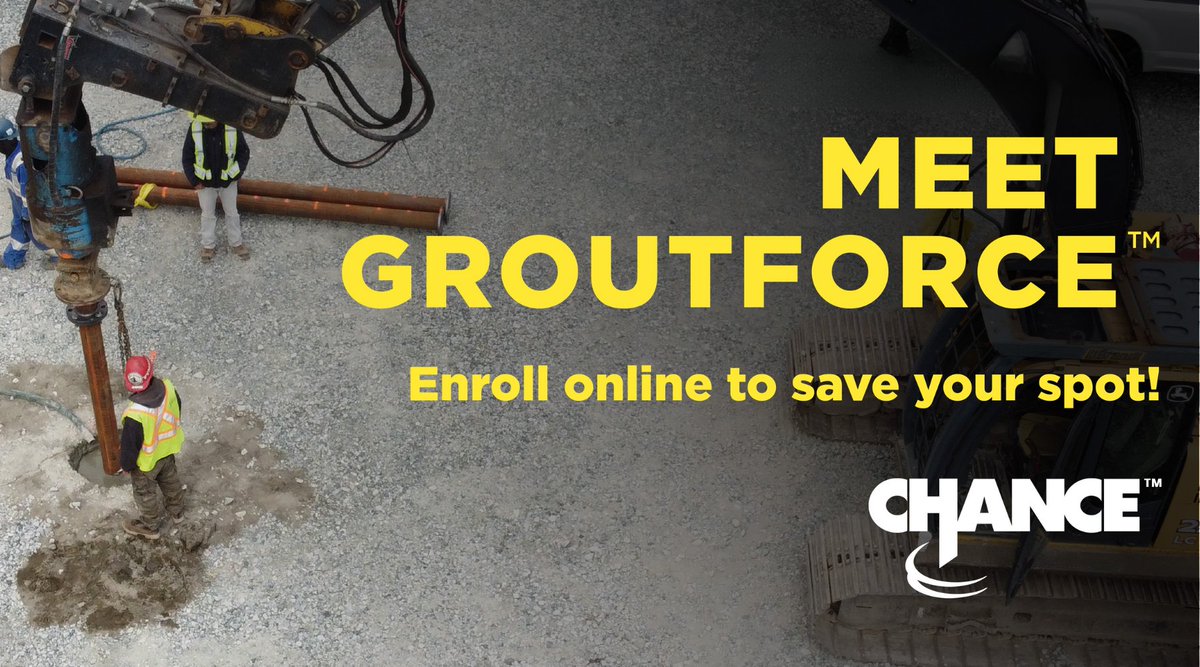 buckmag's tweet image. Join Chance Foundation Solutions’ upcoming PDH-eligible webinar to discover the groundbreaking GroutForce™ displacement pile, its installation methods, and geotechnical design insights.
pilebuck.com/latest-drilled…
#PileBuck #DeepFoundations