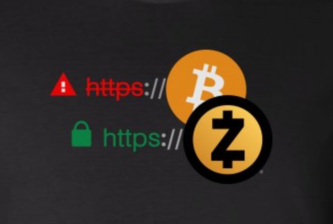 mineZcash's tweet image. http:// = bitcoin
https:// = zcash