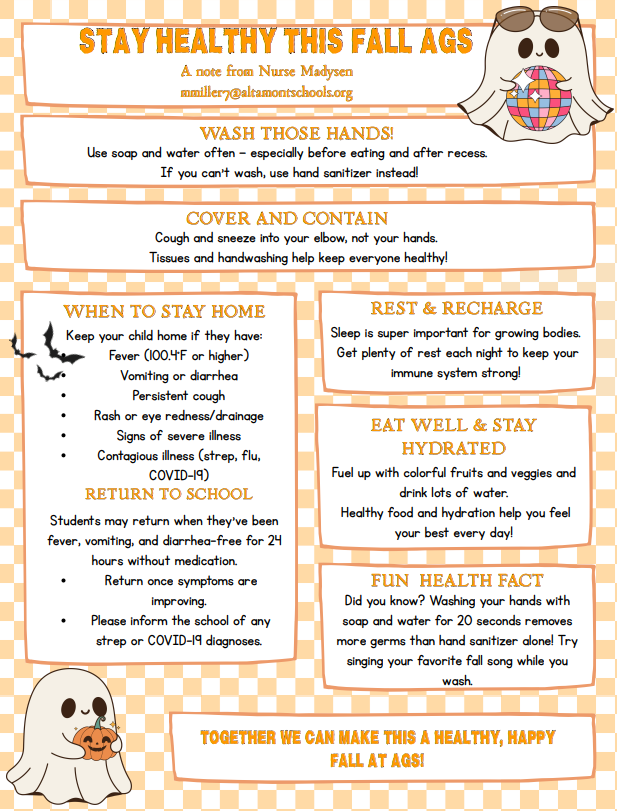 Unit10Tweets's tweet image. Staying Healthy Tips from Nurse Madysen