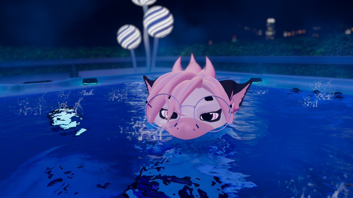 ⚠️Beware⚠️

These waters are invested with pink sharkies! Don't get too close or else you might just get eaten!