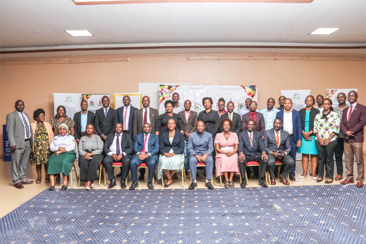 The 36 member committee that is chaired by <a href="/mtic_uganda/">Ministry of Trade Ug</a>  is tasked to execute Uganda's AFCFTA National Implementation Strategy that was launched by H.E <a href="/KagutaMuseveni/">Yoweri K Museveni</a> in December 2024. Members were drawn from Govt MDAs, Private Sector, Civil Society, Academia among others. /2