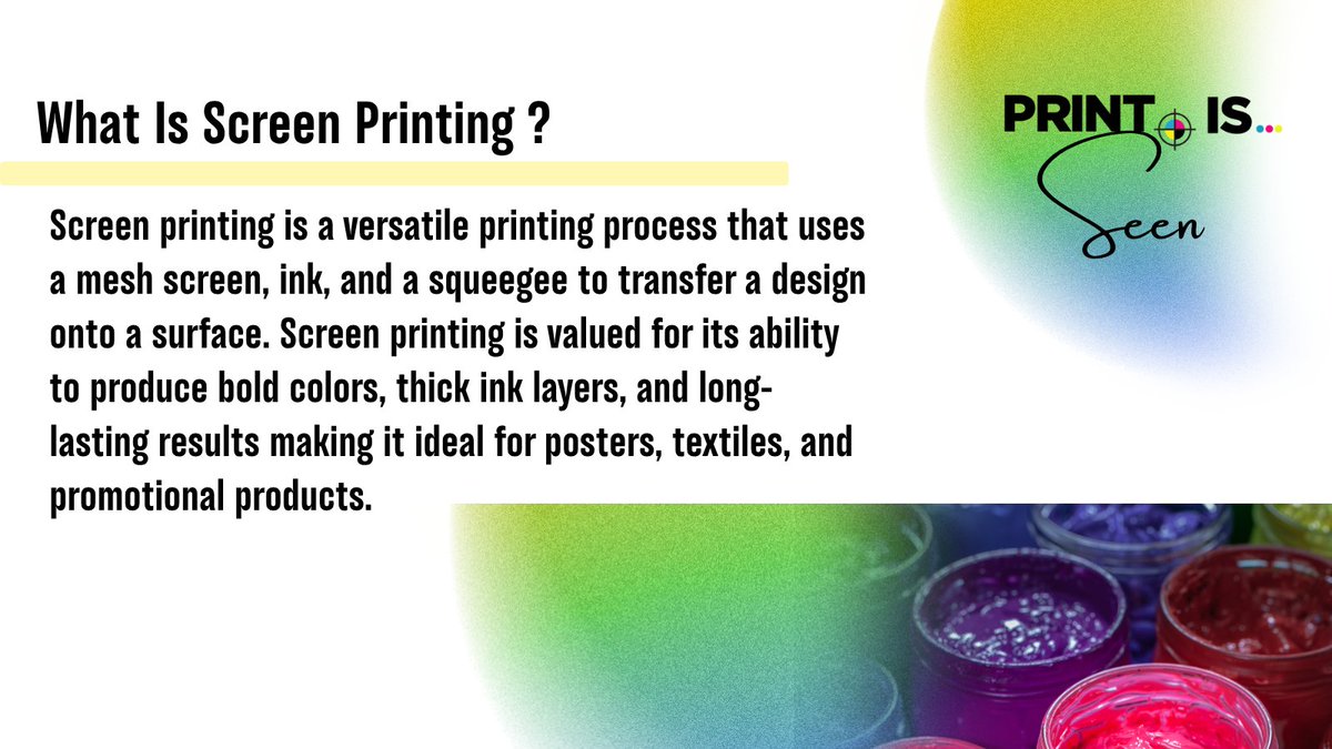 PrintCarolinas's tweet image. Screen printing brings designs to life with bold color, texture, and precision. Every pull of the squeegee turns creativity into something you can see and feel.

#Screenprinting #printingcarolinas #Printis