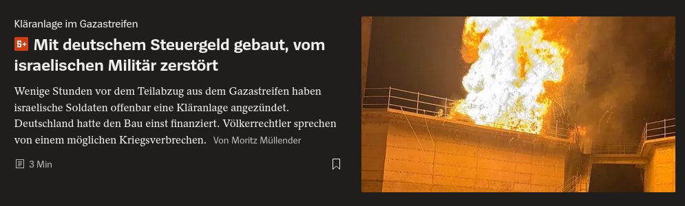 Mit dem Wiederaufbau sollte sich Deutschland tunlichst zurückhalten WIR HABEN GENUG EIGENE SCHULDEN