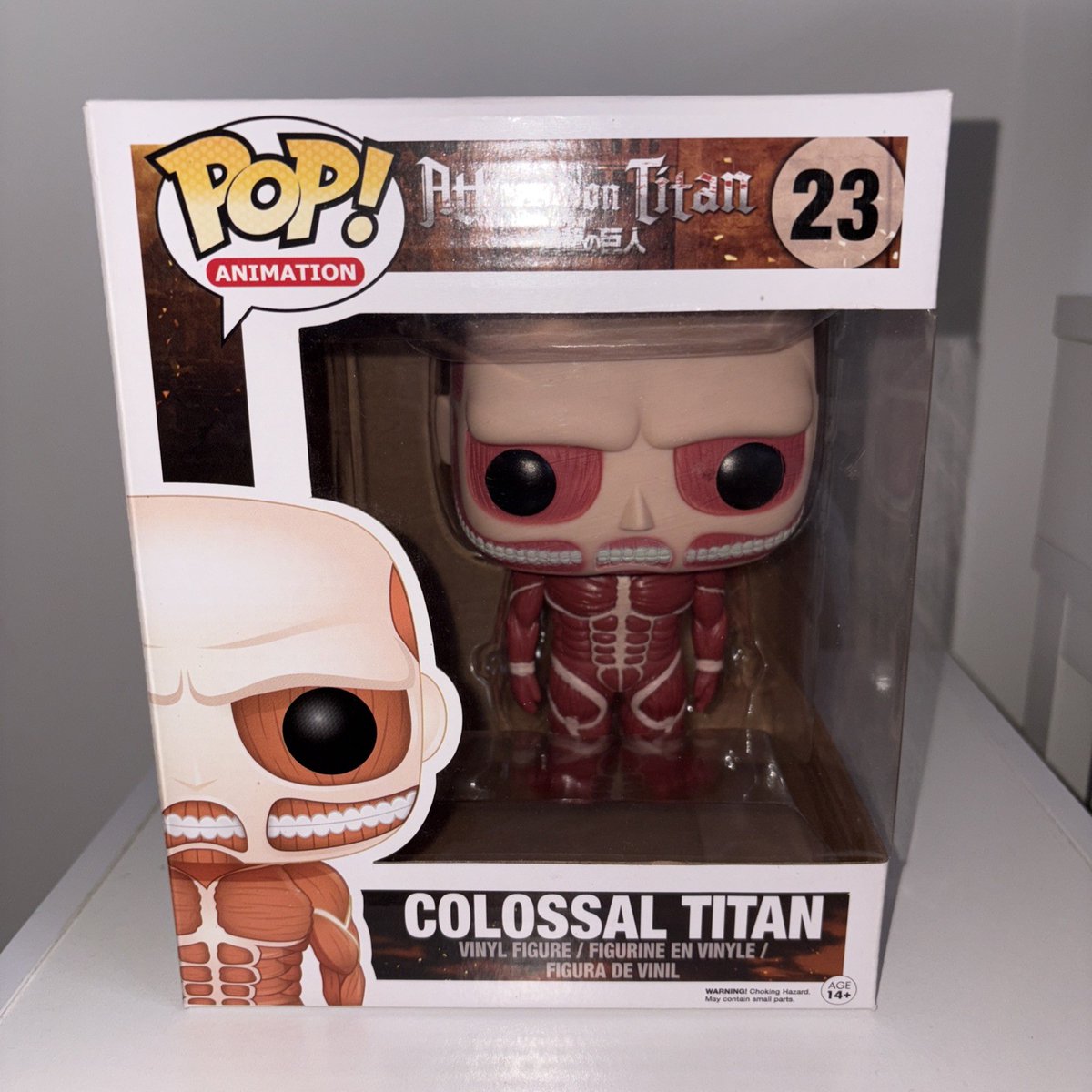 Funkopopenthus3's tweet image. Funko Pop! Vinyl: Attack On Titan Colossal Titan #23
Ends Thu 23rd Oct @ 3:39pm
ebay.co.uk/itm/1274387143…
#ad #funko #funkopop