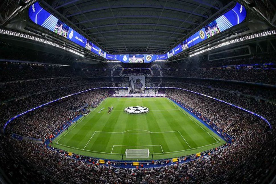 🚨 Santiago Bernabeu roof will be CLOSED tonight.