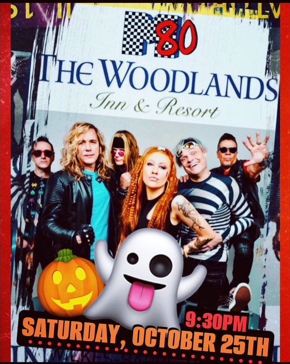 M80PartyBand's tweet photo. THIS SATURDAY @ THE WOODLANDS INN
1073 Highway 315, Wilkes-Barre, PA
STREAM-SIDE LOUNGE, 9:30-1:30am. $10. 21+ only.  #IWANTMYM80 https://t.co/bxwncEkoDI