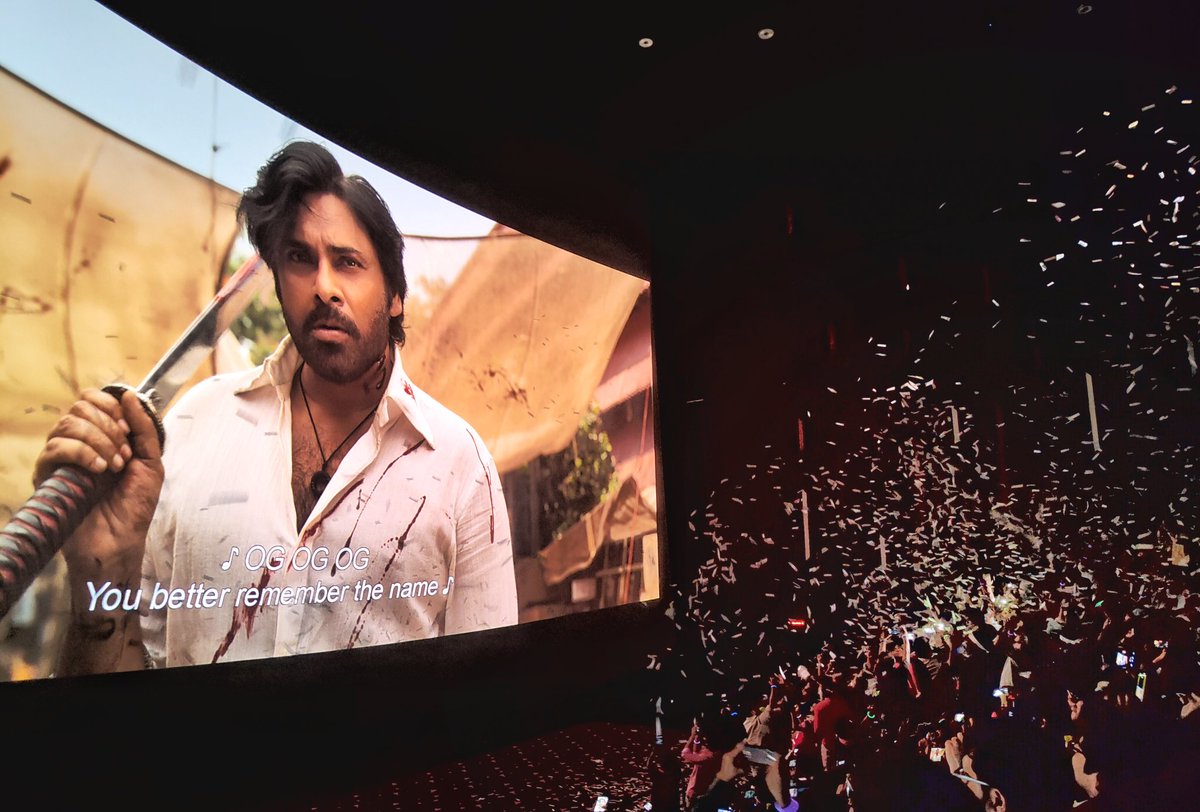 teja_AA_fan's tweet image. OG at PCX 

#TheyCallHimOG #pcx #prasadimax @ursmohan_kumar prasa