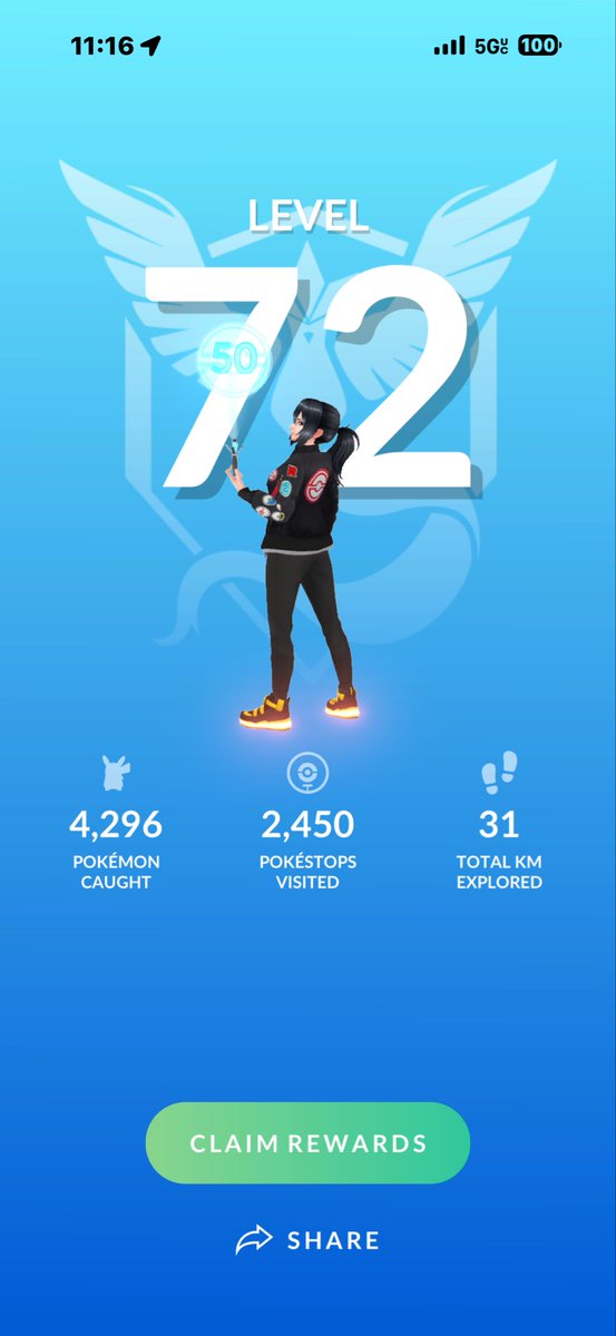 pokemonliam1's tweet photo. Level 72 😊🎈🎊🎉😍 https://t.co/PyQ3wgHHv8