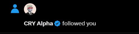 Cry_List's tweet image. Is your account still under 1K 👀
Say hi we follow you