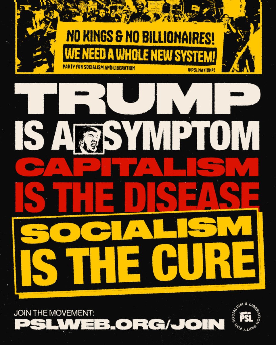 No kings AND no billionaires. We need a whole new system. 

A system that prioritizes the needs of the many, not the profits of a few. That system is called socialism.

Join the movement to end the dictatorship of the billionaires once and for all ➡️ pslweb.org/join