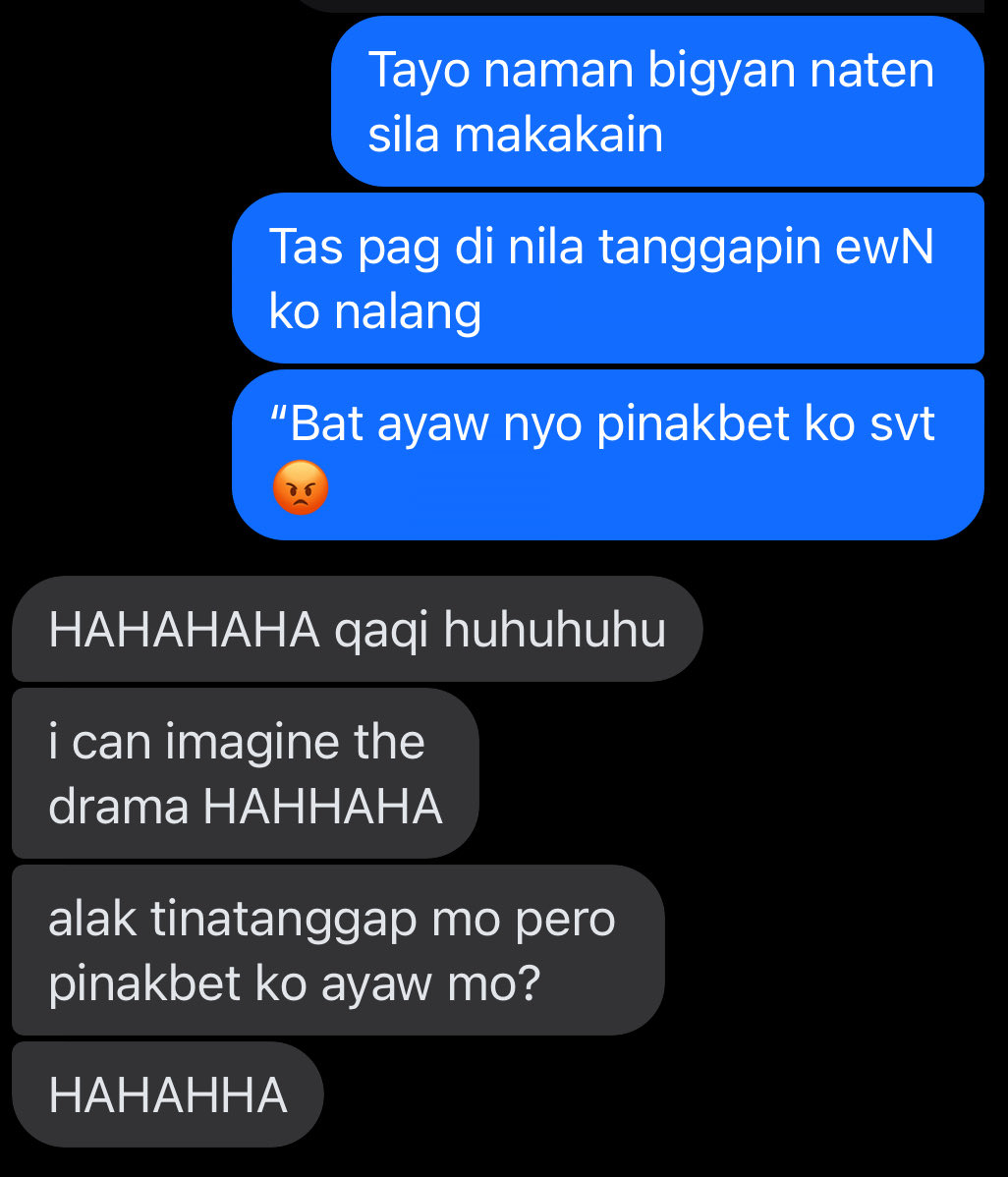 Yung laf ko dito sa pinakbet sobrang local my mind sometimes HAHAHA 😭