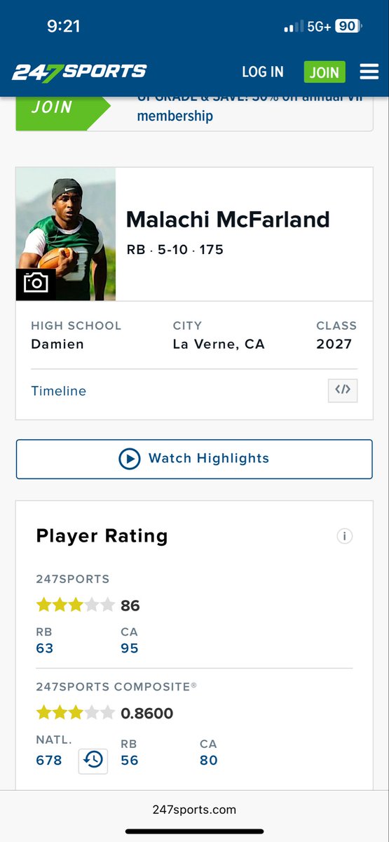 Blessed to be a 3 Star on <a href="/247Sports/">247Sports</a> <a href="/GregBiggins/">Greg Biggins</a> <a href="/BrandonHuffman/">Brandon Huffman</a> <a href="/BlairAngulo/">Blair Angulo</a> <a href="/JStew8/">James Stewart</a>