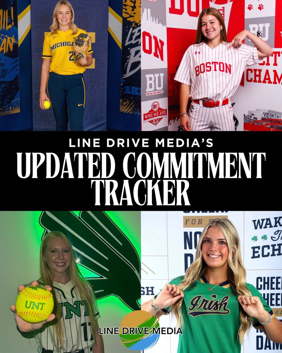 Line Drive Media (@linedsoftball) on Twitter photo Our Master Commit Spreadsheet has surpassed 650! Latest includes Michigan, Notre Dame, Oregon, Stanford & UCLA🥎 Link below to see our updated Commitment Tracker and email brentt.eads@linedrivemedia.com to add verbals to the list!⬇️📩
🔗: linedrivemedia.com/news/recruitin…
<a href="/PaytonTamborra/">Payton Tamborra 2027</a> Our Master Commit Spreadsheet has surpassed 650! Latest includes Michigan, Notre Dame, Oregon, Stanford & UCLA🥎 Link below to see our updated Commitment Tracker and email brentt.eads@linedrivemedia.com to add verbals to the list!⬇️📩
🔗: linedrivemedia.com/news/recruitin…
<a href="/PaytonTamborra/">Payton Tamborra 2027</a>