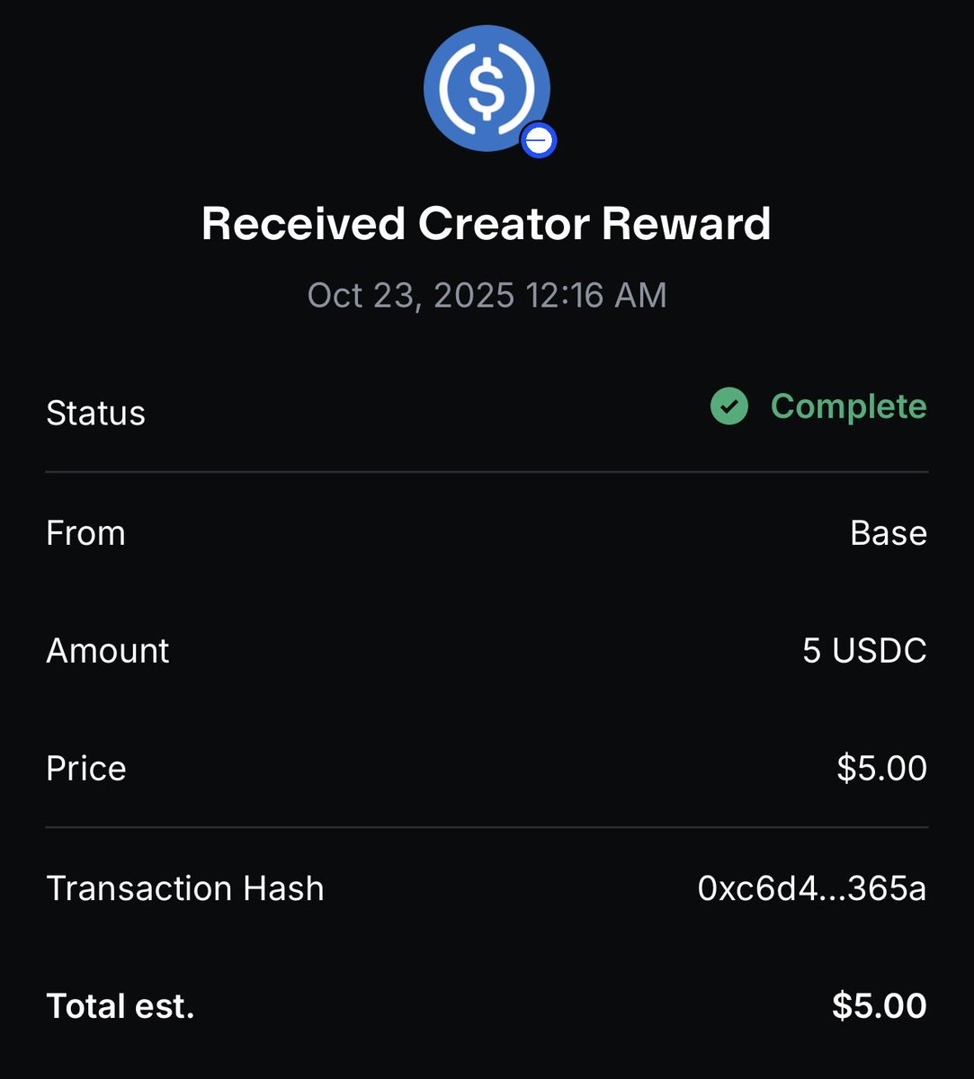 NFTom_ETH's tweet image. This is $5 more than I earned on X, @instagram @YouTube and @tiktok_us combined !
Thank you @baseapp @base !